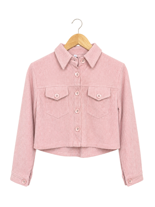 Blush Muse Jacket & Skirt Set